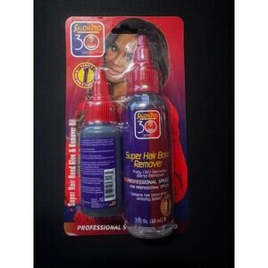 New Professional Stylist Salon Pro 30 Sec Super Hair Bond Glue & Remover Oil set